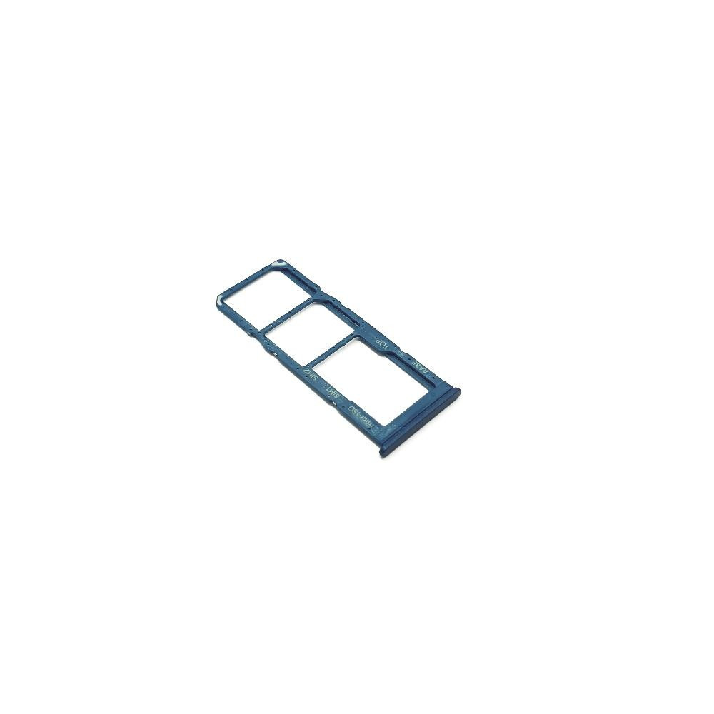 Bandeja SIM/SD para Samsung M12 (M127) Azul