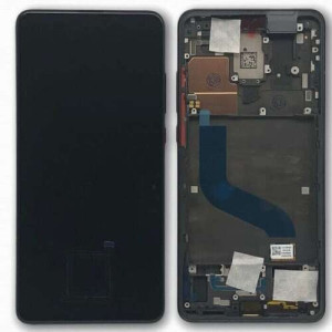 Pantalla para Xiaomi Mi 9T con Marco Negro (Original Service Pack)