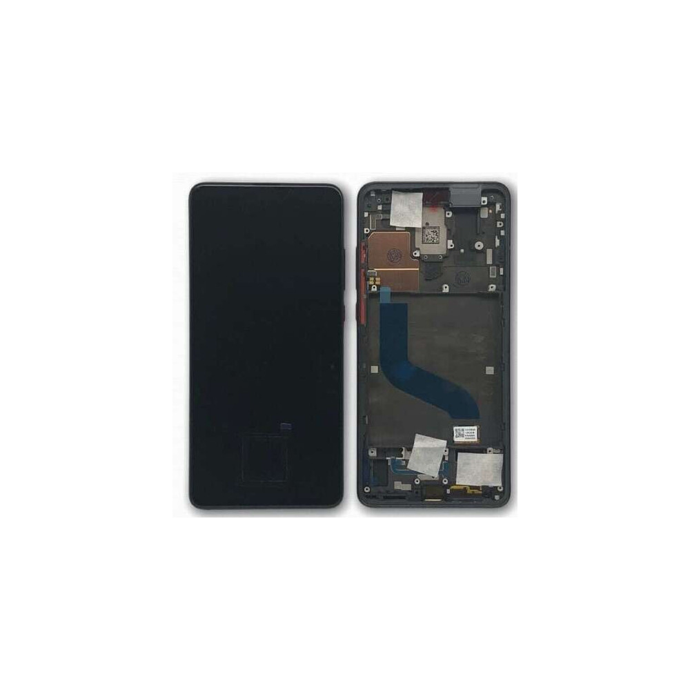 Pantalla para Xiaomi Mi 9T con Marco Negro (Original Service Pack)