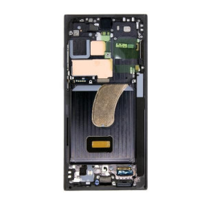 Pantalla Samsung S23 Ultra/S918 Con Marco Negro (Original Service Pack)