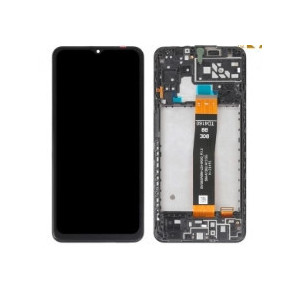 Pantalla completa para Samsung A04s (A047F) Con Marco Negro (Original)