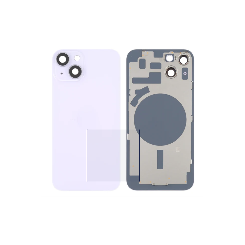 Tapa Trasera Para IPhone 14 Plus-Purpura con Lente+Magsafe