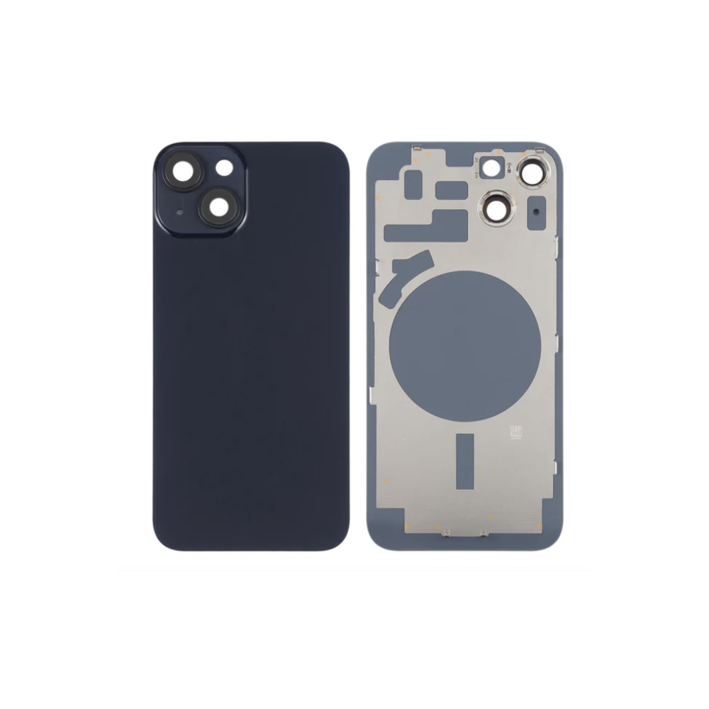 Tapa Trasera Para IPhone 14 Con Lente+Magsafe -Negro